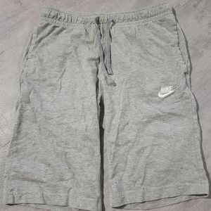 Nike Small Grey Sweat Shorts Teens Small